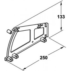 Ferrure Pivotante Meuble A Chaussures - Ref. 89214719
